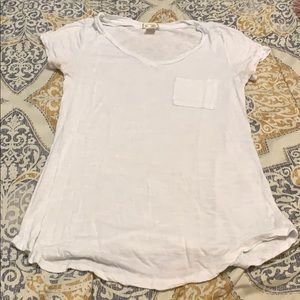 White Short Sleeve Tee